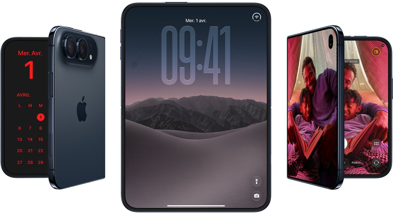 iPhone Duo coloris Ciel nocturne