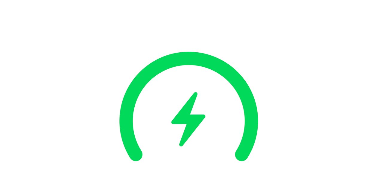 Icône de charge rapide